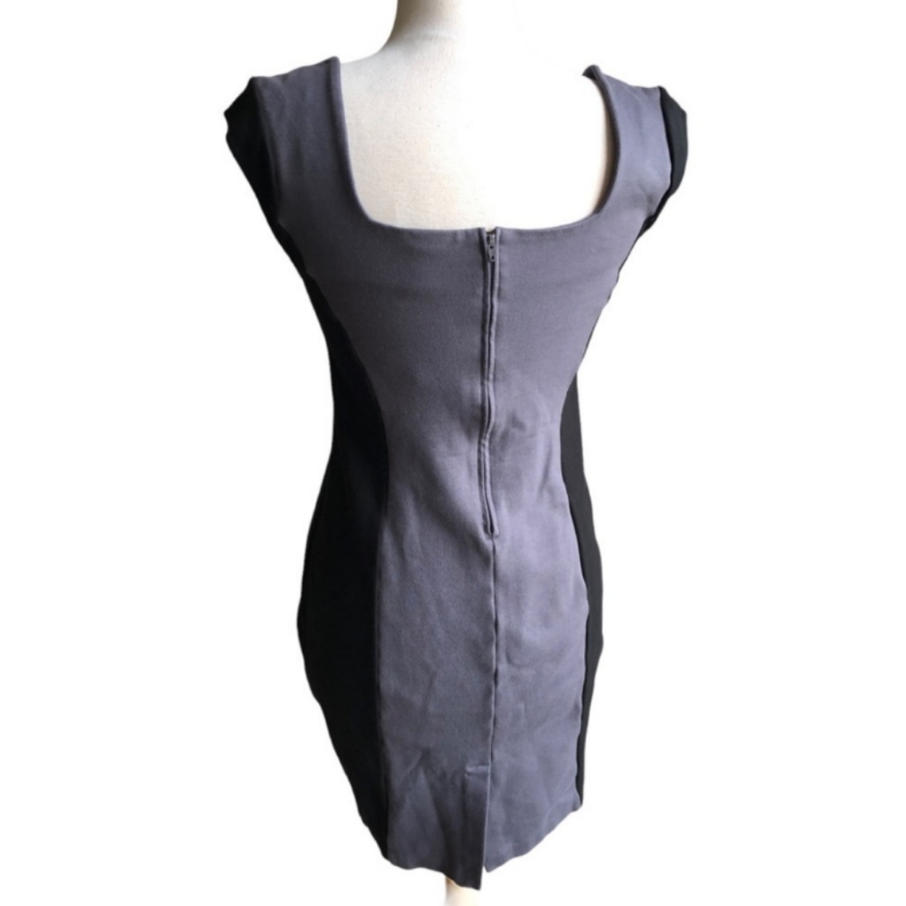 Torrid Gray & Black Bodycon Dress - Picture 3 of 11